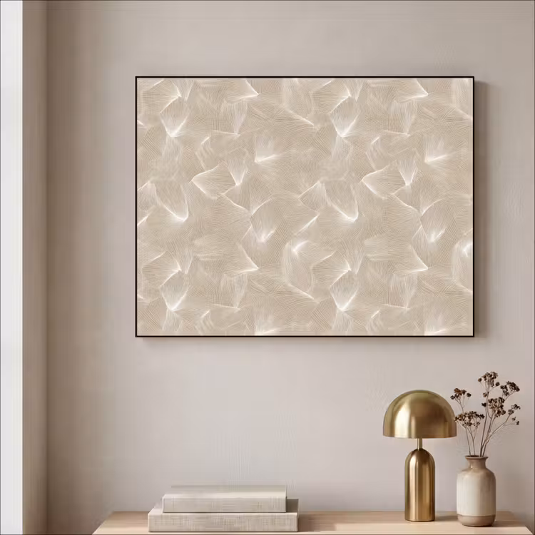 Art Frame - Organisch - Textuur - Beige — 5