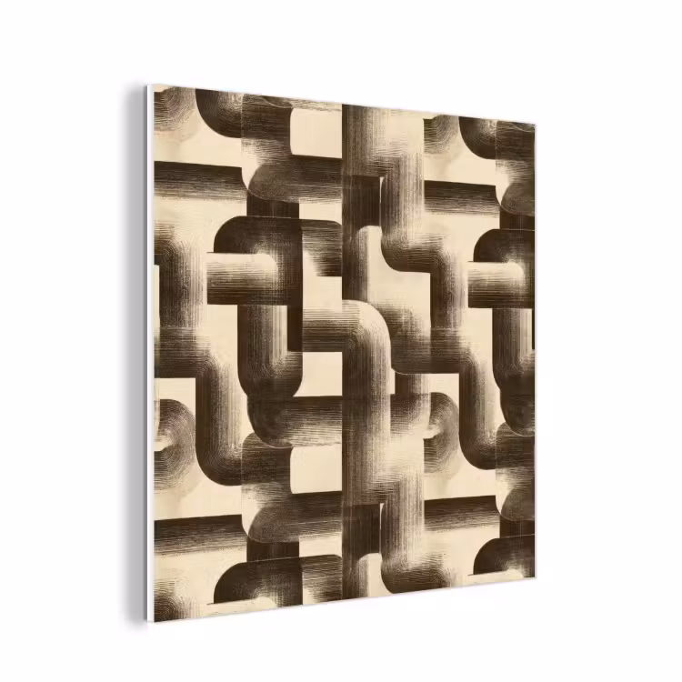 Forex - Abstract - Retro - Zwart — 1