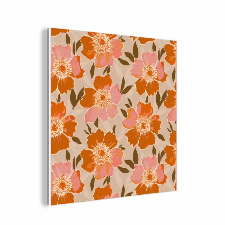 Forex - Bloemen - Motief - Retro — 1