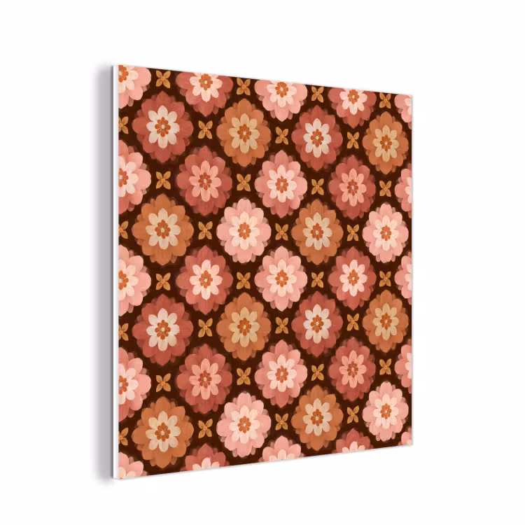 Forex - Geometrisch - Bloemen - Kleurrijk — 1