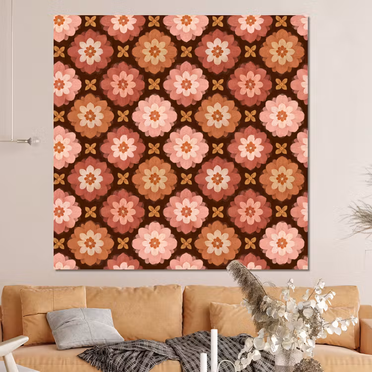 Forex - Geometrisch - Bloemen - Kleurrijk — 4
