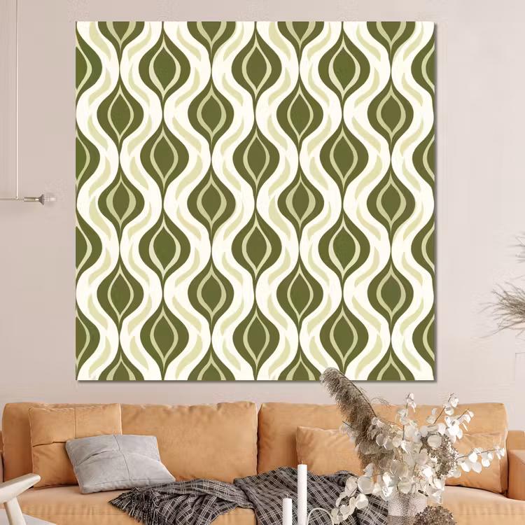 Forex - Patroon - Retro - Groen — 4