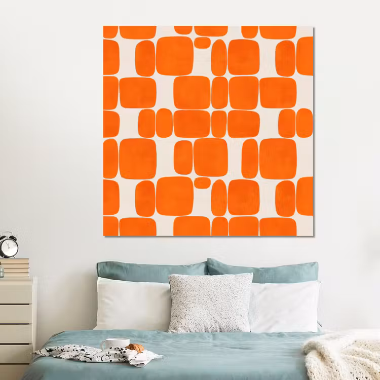 Forex - Patroon - Retro - Oranje — 2