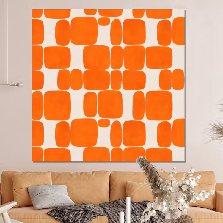 Forex - Patroon - Retro - Oranje — 4