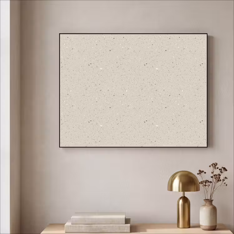 Art Frame - Lichtbeige - Terrazzo - Grijs — 5
