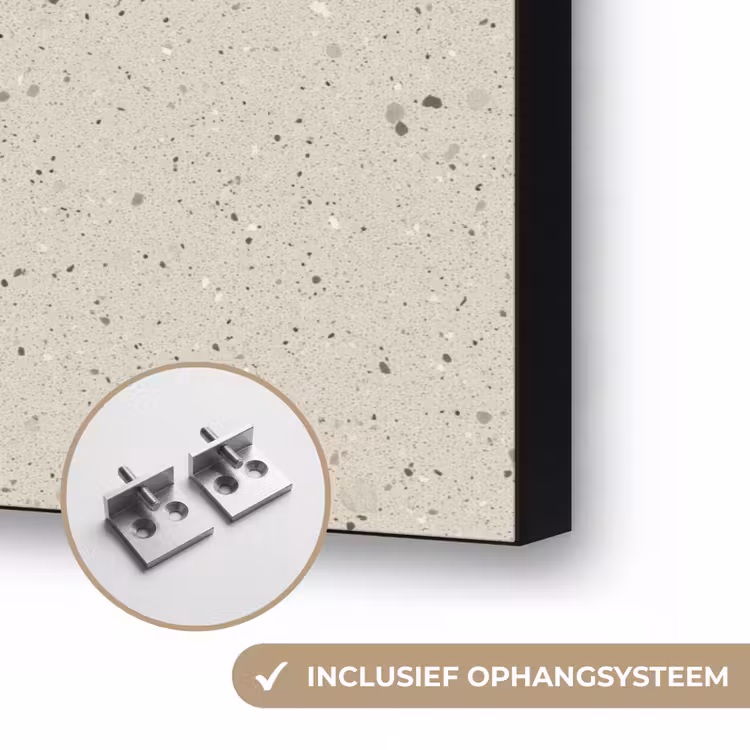 Art Frame - Lichtbeige - Terrazzo - Grijs — 6
