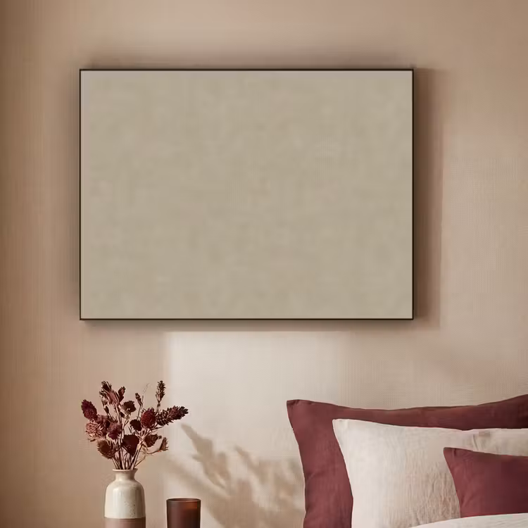 Art Frame - Taupekleur - Gewolkt textuur - Natuurlijk — 3