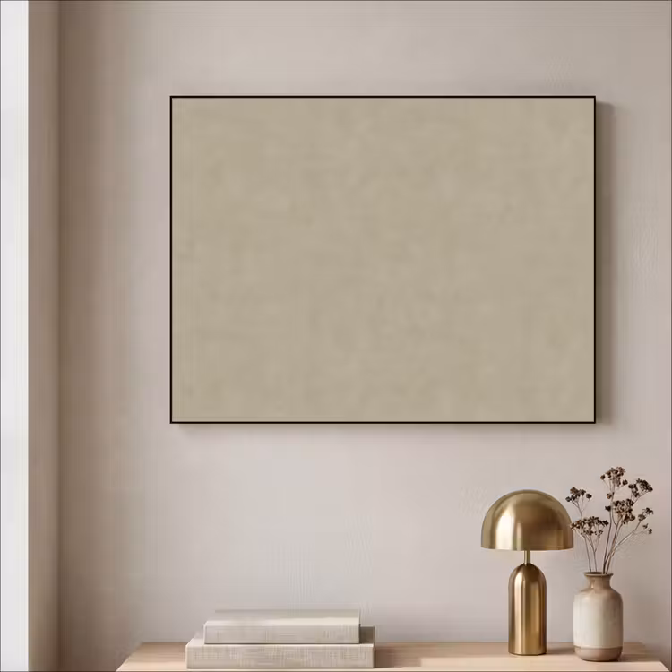 Art Frame - Taupekleur - Gewolkt textuur - Natuurlijk — 5