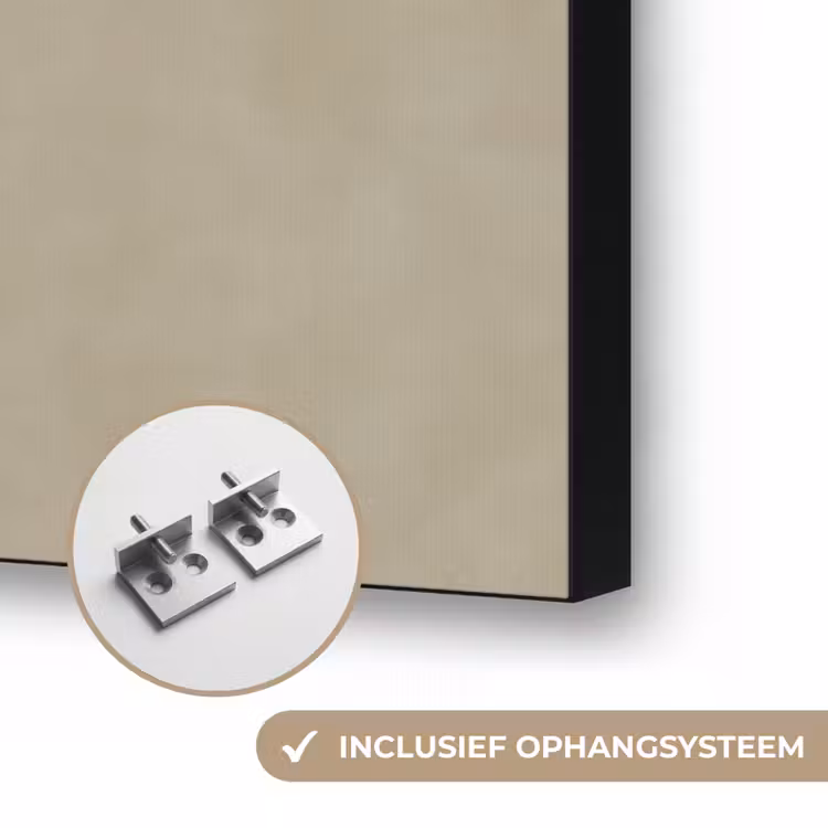 Art Frame - Taupekleur - Gewolkt textuur - Natuurlijk — 6