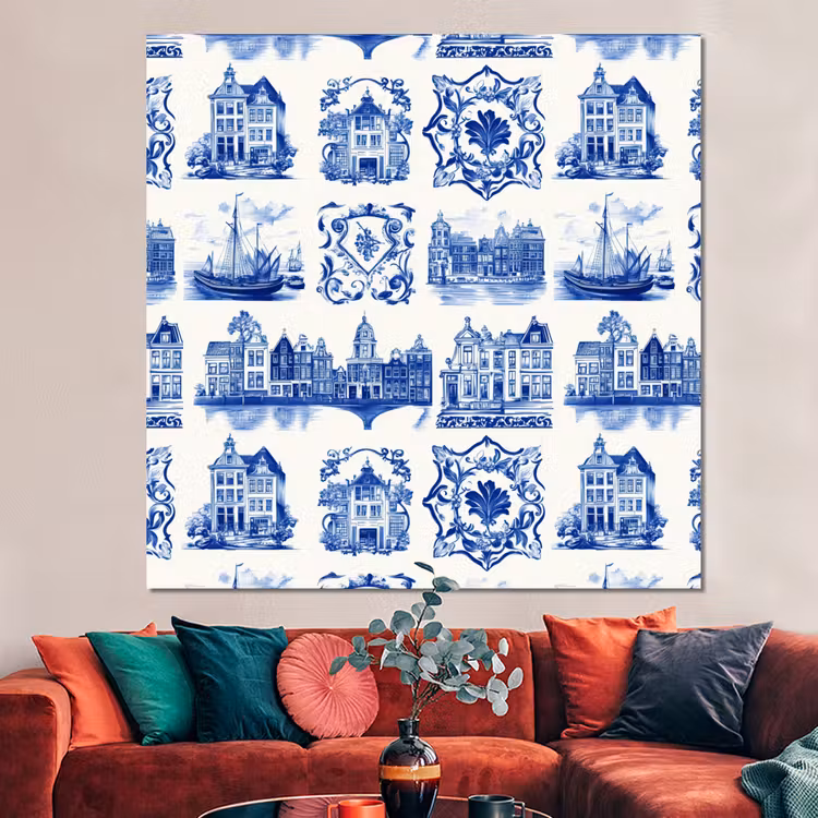 Forex - Huizen - Schepen - Blauw — 3