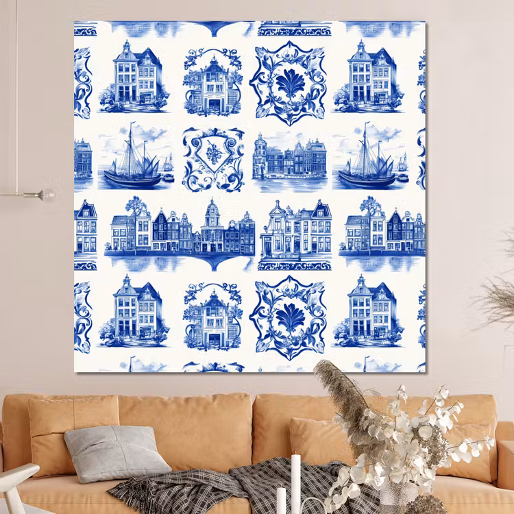 Forex - Huizen - Schepen - Blauw — 4