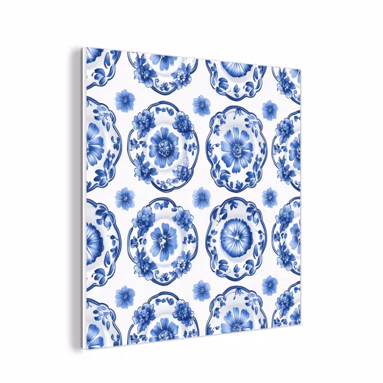 Forex - Sierborden - Bloemen - Blauw — 1