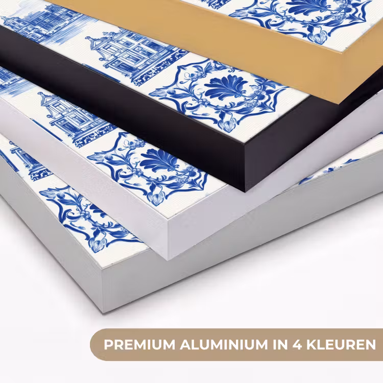 Art Frame - Huizen - Schepen - Blauw — 2