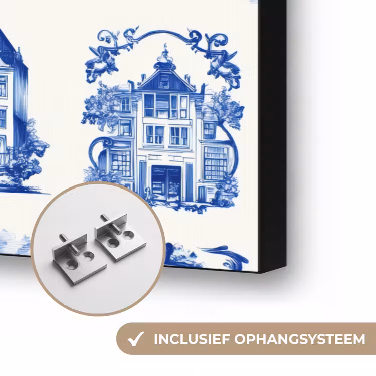 Art Frame - Huizen - Schepen - Blauw — 6