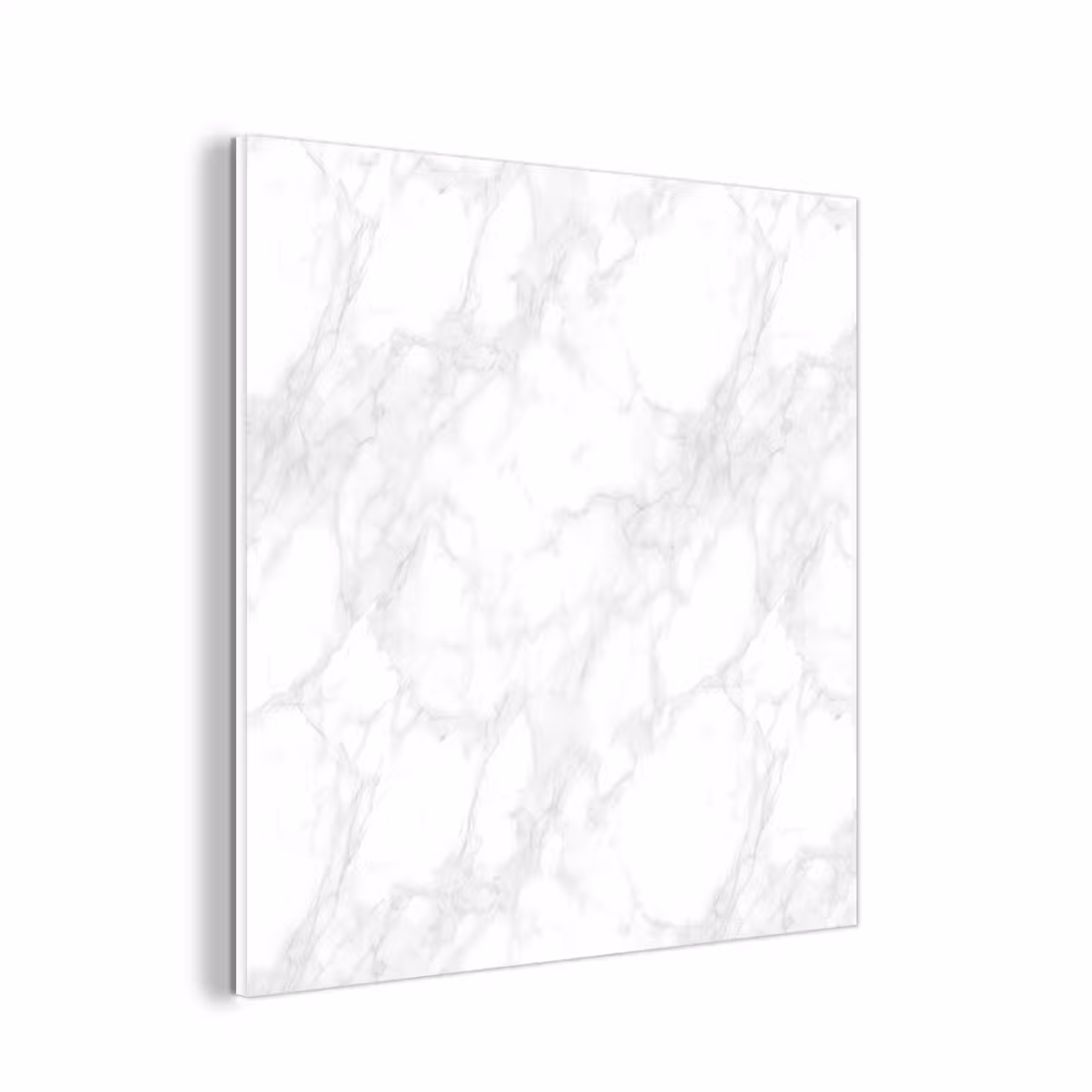 Forex - Minimalistisch - Wit - Grijze aders — 1