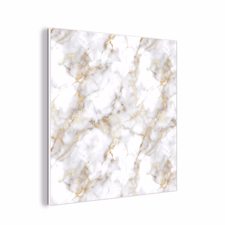 Forex - Gouden aders - Marmer - Wit — 1