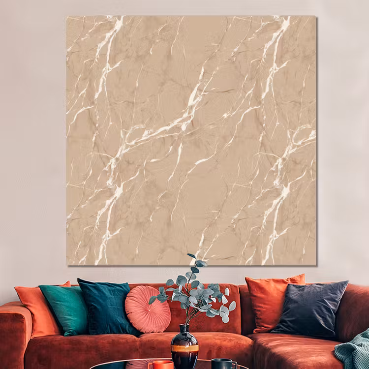 Forex - Beige - Marmer - Organisch - Wit — 3