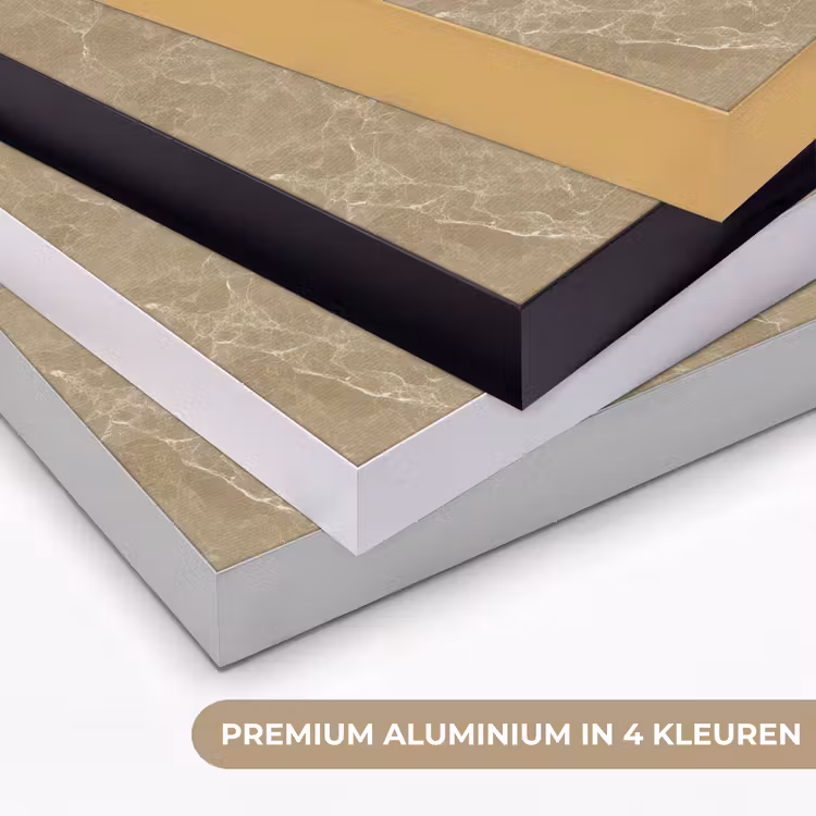 Art Frame - Beige - Marmer - Witte aders — 2