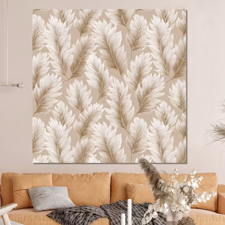 Forex - Botanisch - Patroon - Beige — 4
