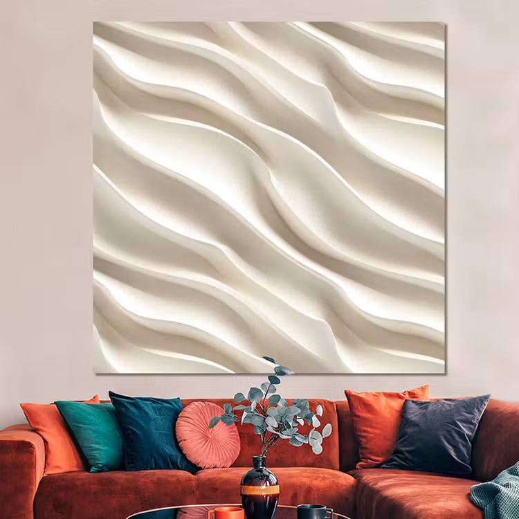 Forex - Diagonaal - Golven - Crème — 3