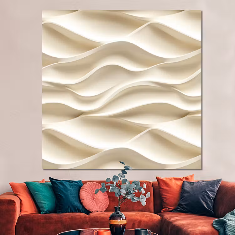 Forex - Lijnen - Golvend - Crème — 3