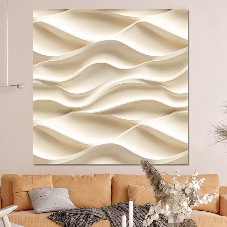 Forex - Lijnen - Golvend - Crème — 4