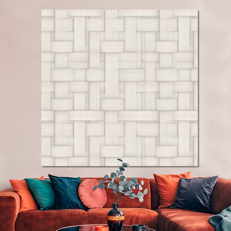 Forex - Vlechtwerk - Banen - Beige — 3