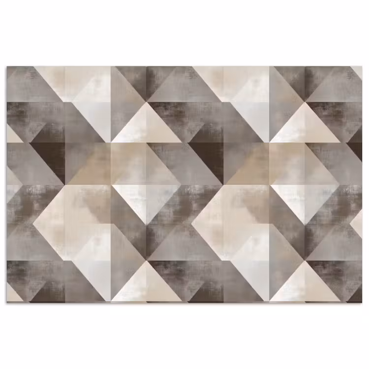 Poster - Geometrisch - Motief - Aardetinten