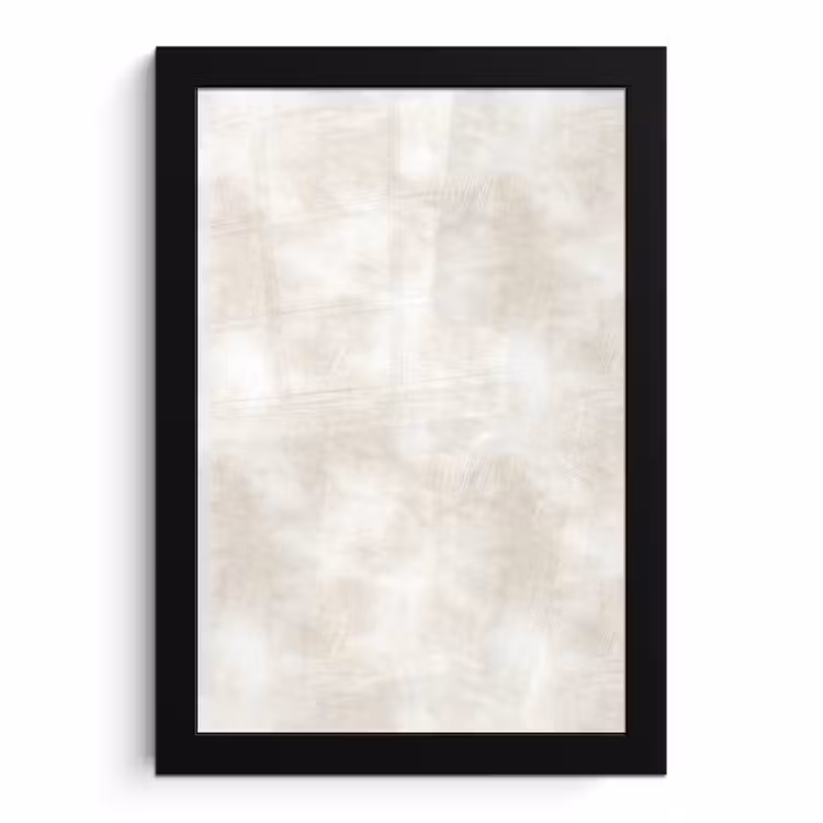Poster met lijst - Subtiel - Structuur - Beige