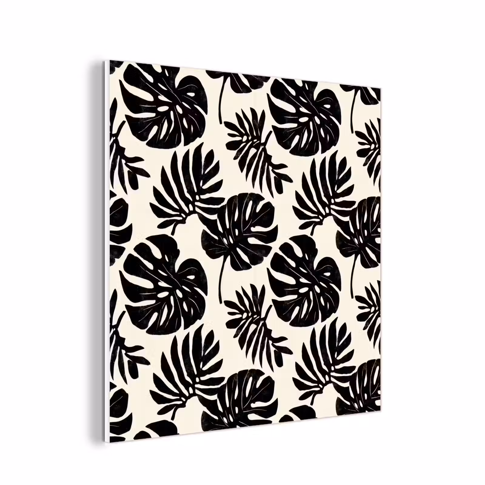 Forex - Modern - Monstera - Zwart — 1