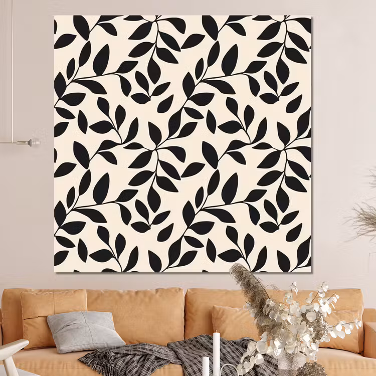 Forex - Elegant - Patroon - Zwart - Beige — 4