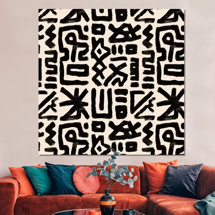 Forex - Geometrisch - Figuren - Zwart — 3