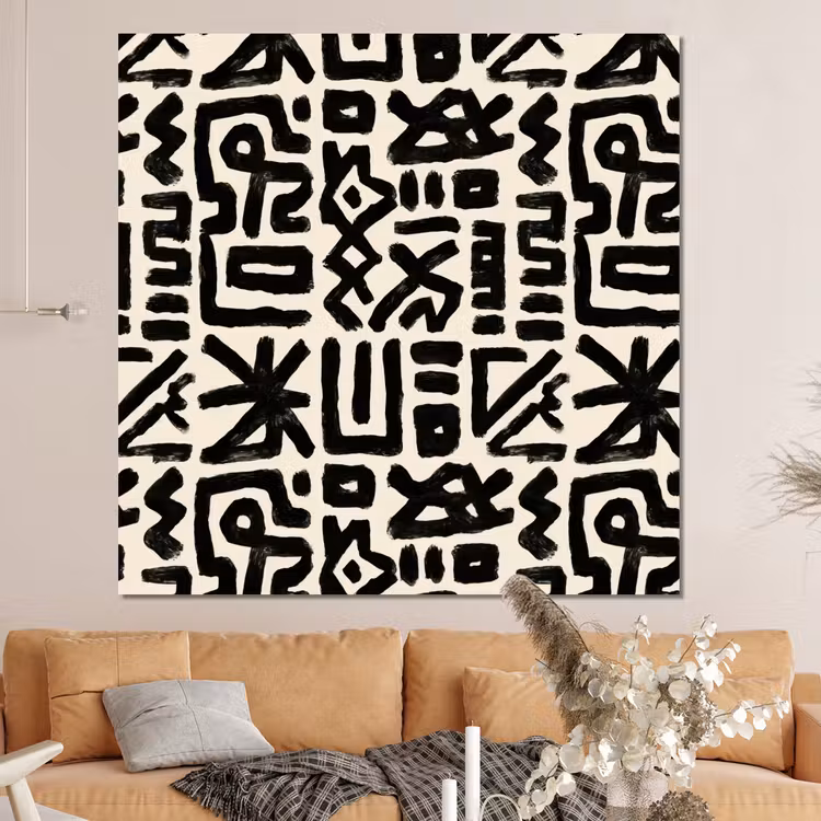 Forex - Geometrisch - Figuren - Zwart — 4