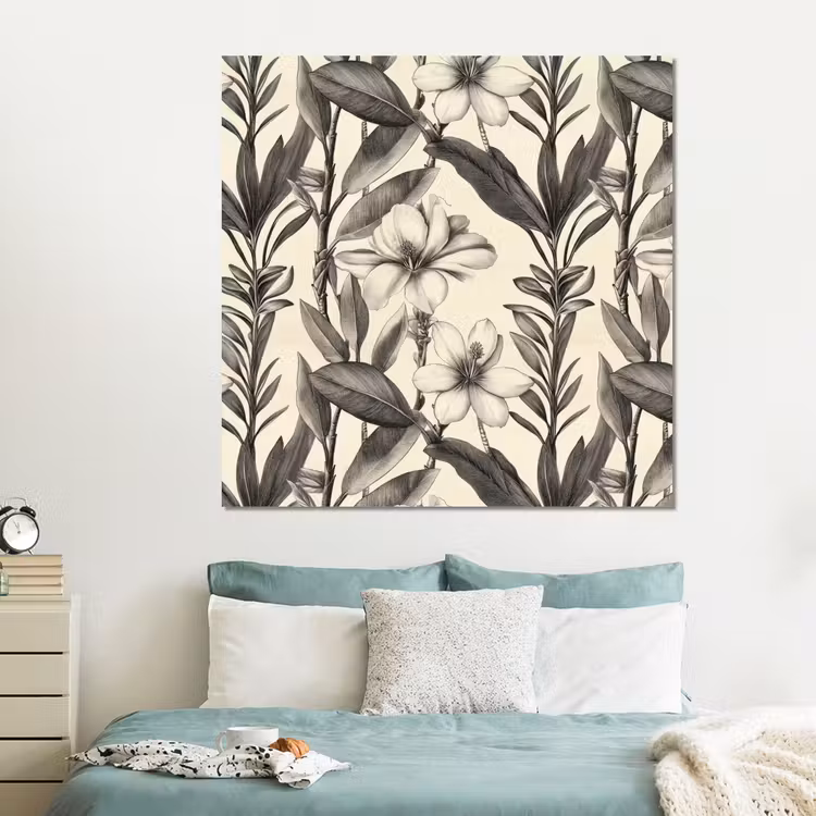Forex - Klassiek - Botanisch - Zwart - Beige — 2