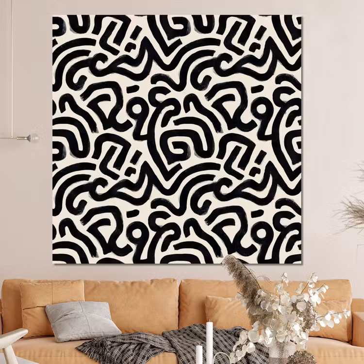 Forex - Modern - Abstract - Zwart — 4