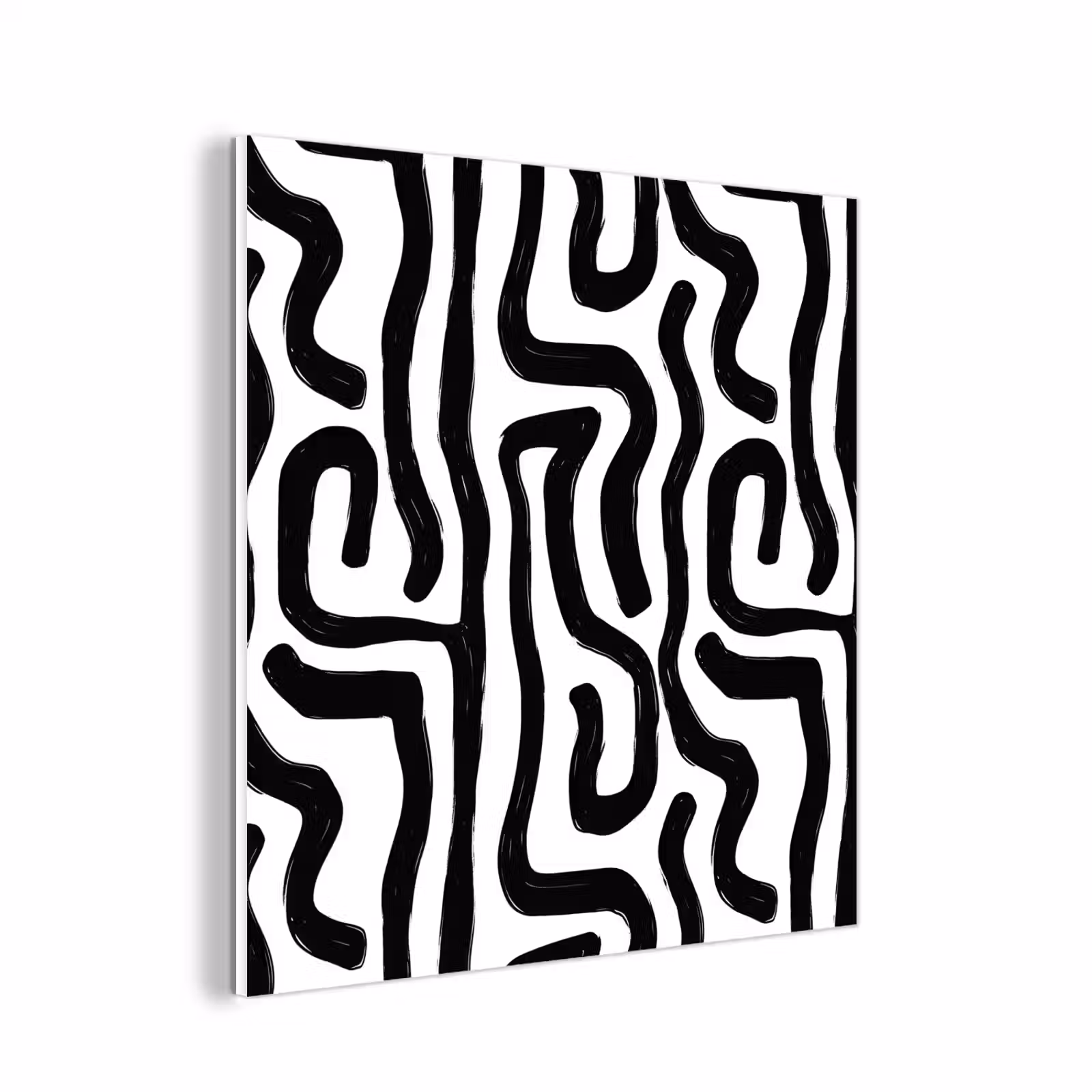 Forex - Modern - Lijnen - Zwart — 1