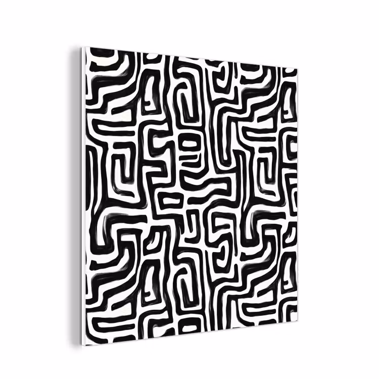 Forex - Grafisch - Lijnen - Zwart - Wit — 1