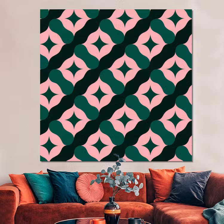 Forex - Groen - Roze - Retro - Sterren — 3