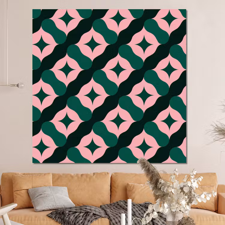Forex - Groen - Roze - Retro - Sterren — 4