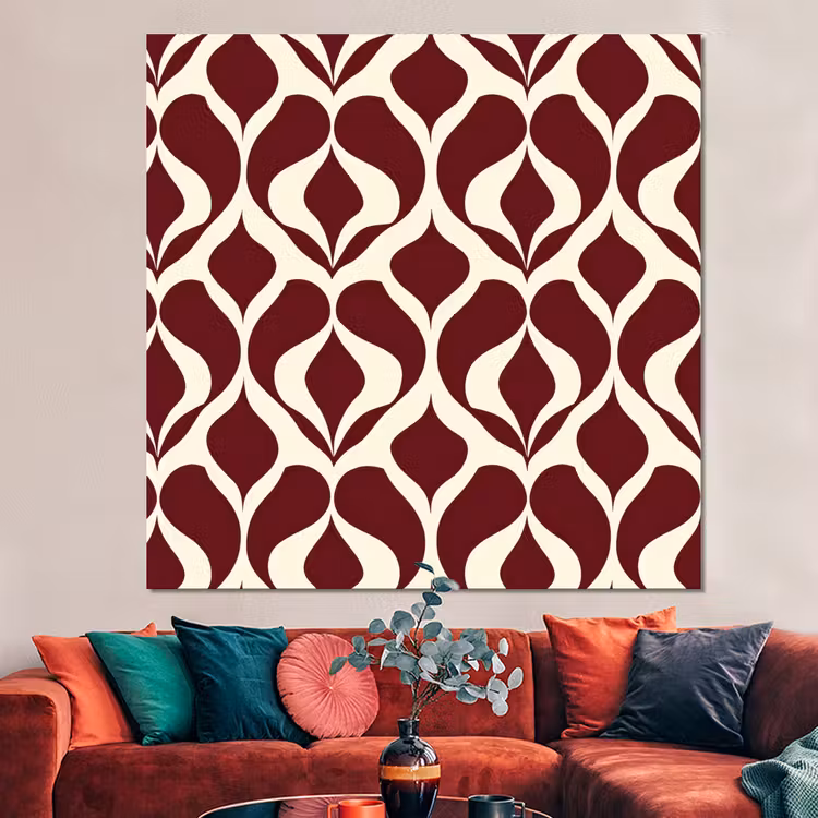 Forex - Rood - Druppelpatroon - Grafisch — 3