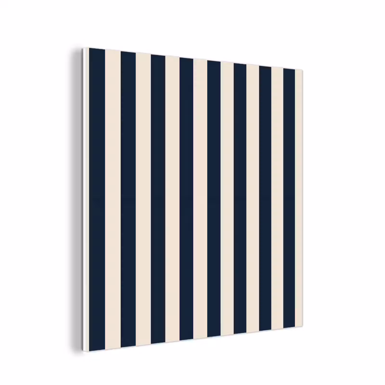 Forex - Verticale strepen - Blauw - Crème — 1