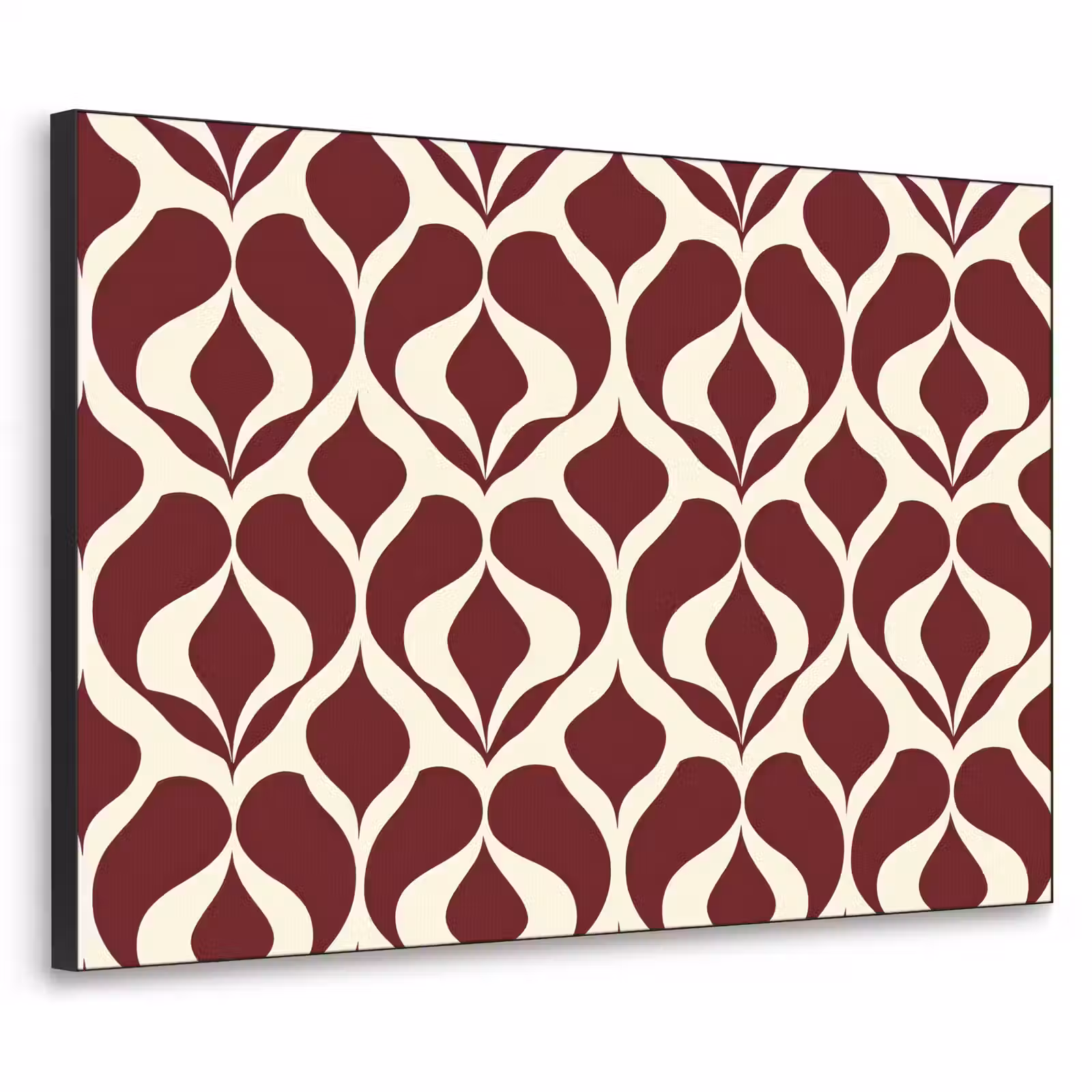 Art Frame - Rood - Druppelpatroon - Grafisch — 1