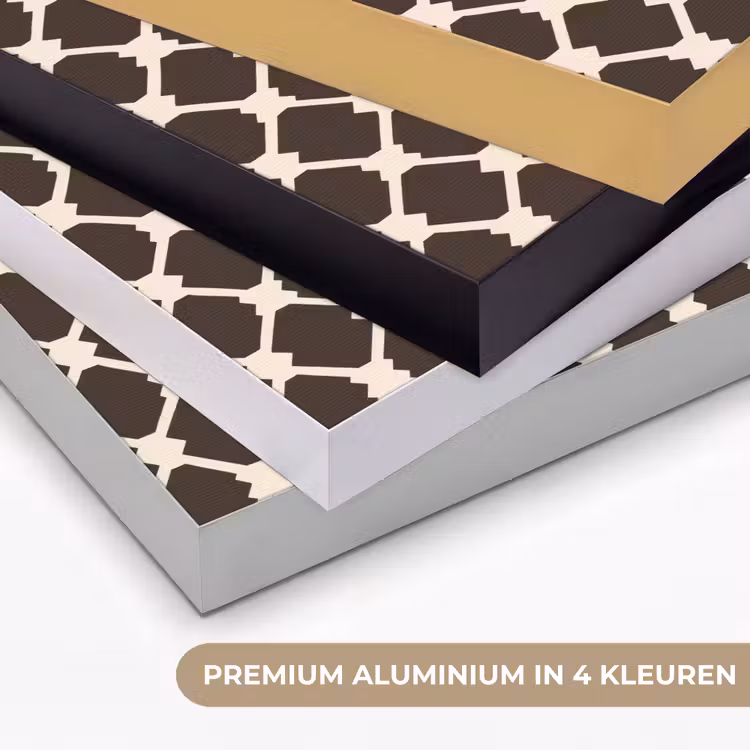 Art Frame - Bruin - Ruitpatroon - Geometrisch — 2