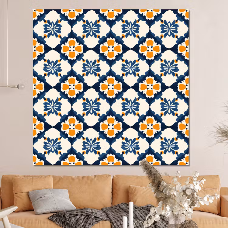 Forex - Klassiek - Geometrisch - Blauw — 4