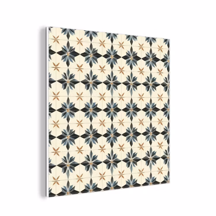 Forex - Sierlijk - Ornament - Blauw — 1