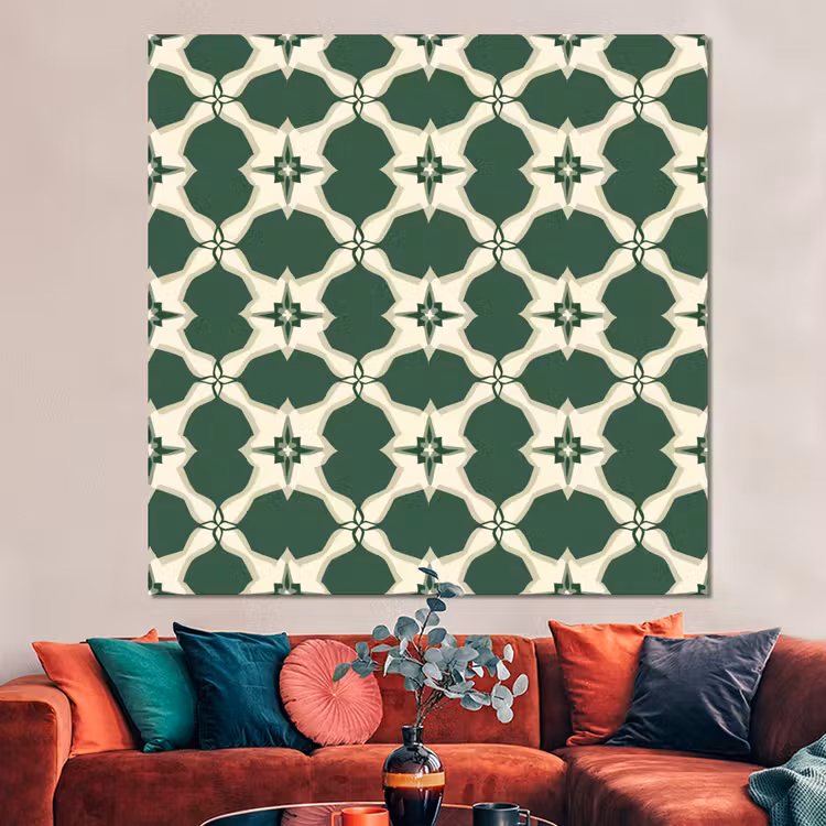 Forex - Tegel - Klassiek - Groen — 3