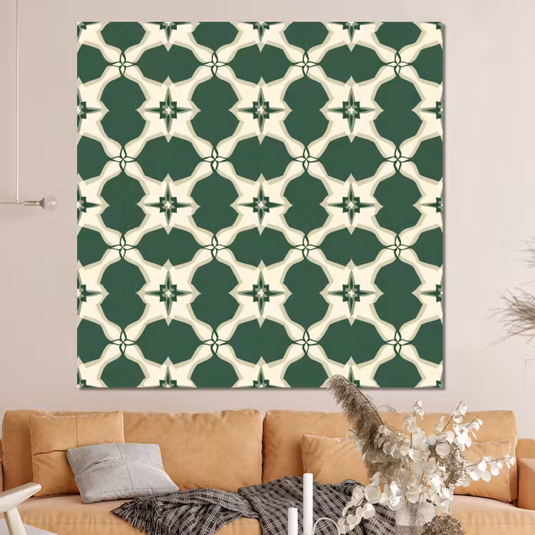 Forex - Tegel - Klassiek - Groen — 4