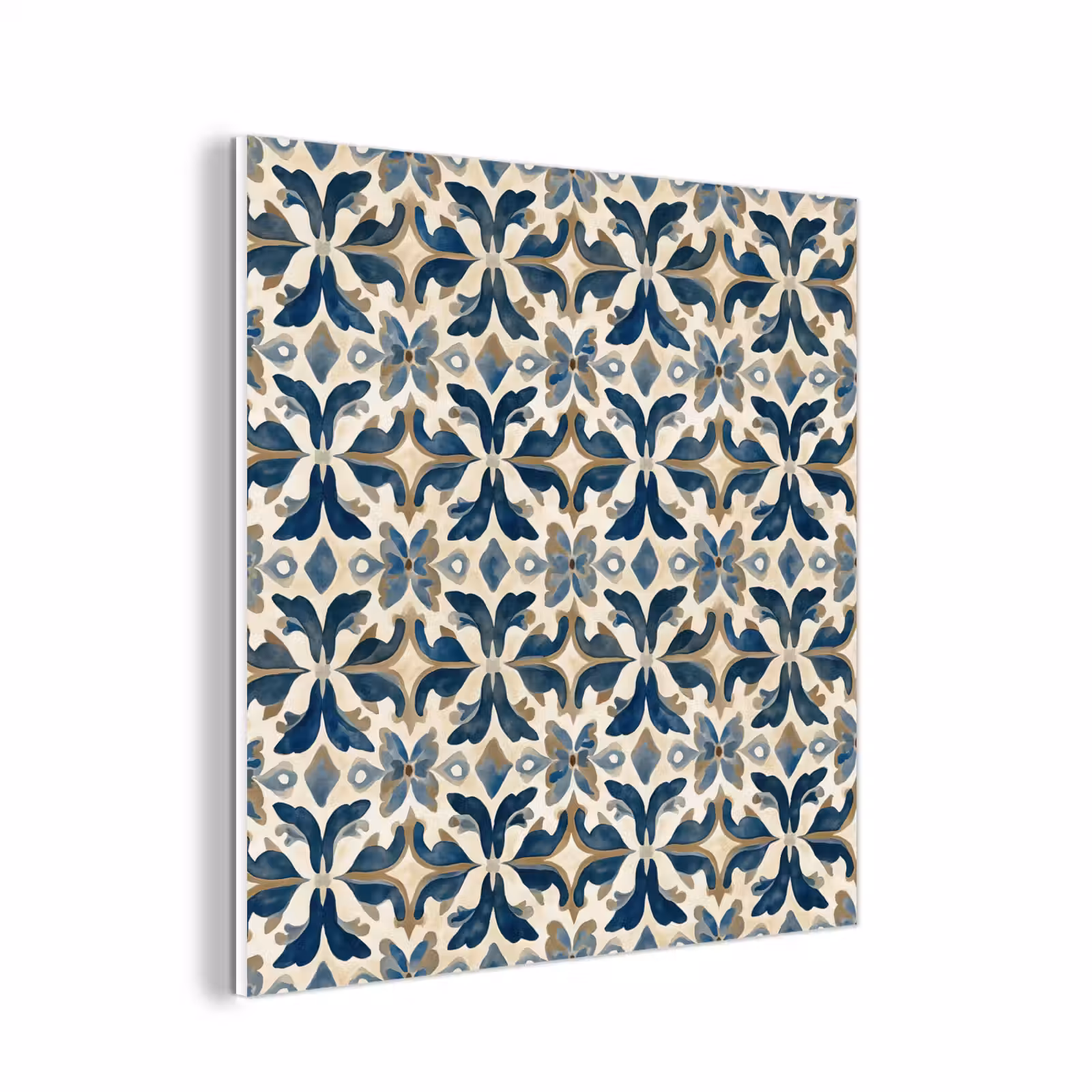 Forex - Tegel - Patroon - Blauw - Beige — 1