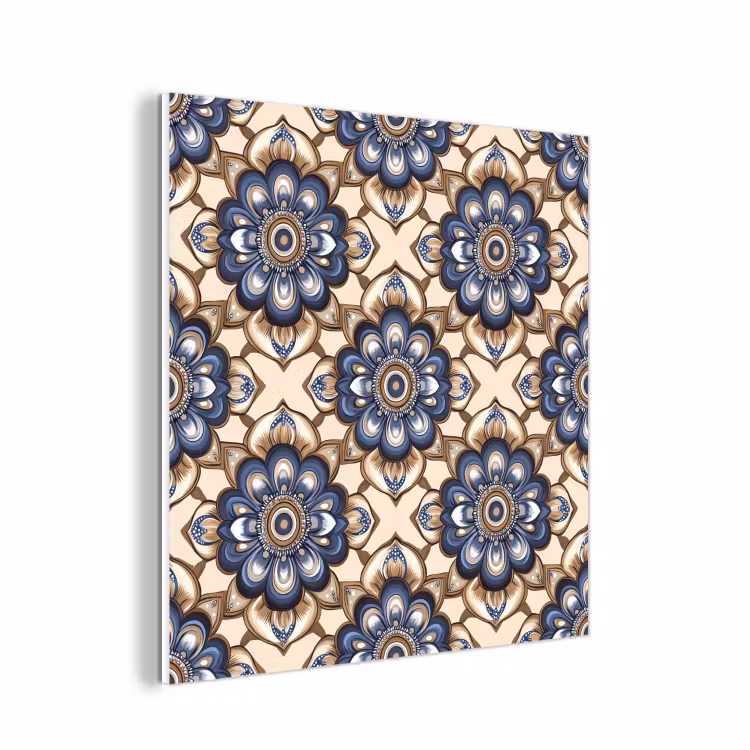 Forex - Floraal - Ornament - Blauw — 1