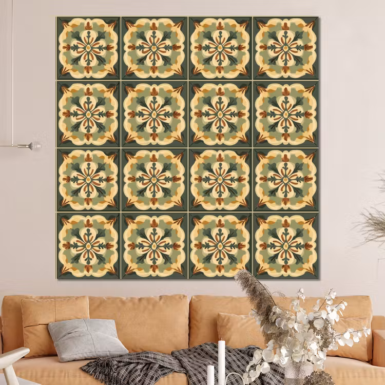 Forex - Ornament - Patroon - Groen — 4